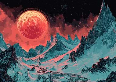 Red Planet Landscape