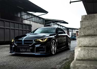 Black BMW Coupe