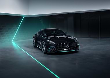 Black Mercedes-AMG GT