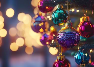 Christmas Ornament Close-up