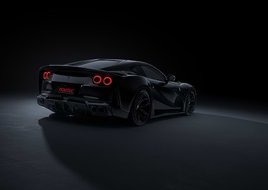 Black Ferrari 812 Superfast