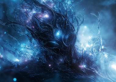 Glowing Tree Creature