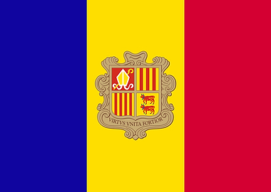 Andorran Flag | Bandera Andorrana