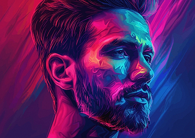 Neon Portrait