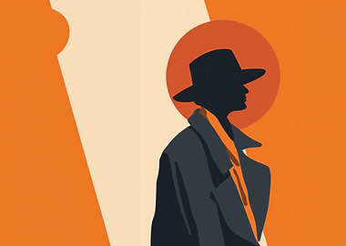 Silhouette in Sunset