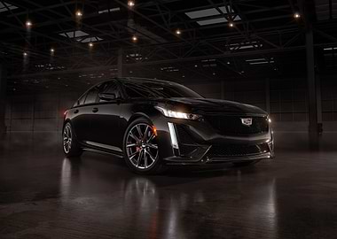 Black Cadillac CT5-V