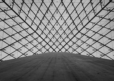 Glass Pyramid Interior