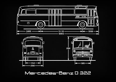 Mercedes-Benz 0 322 Bus