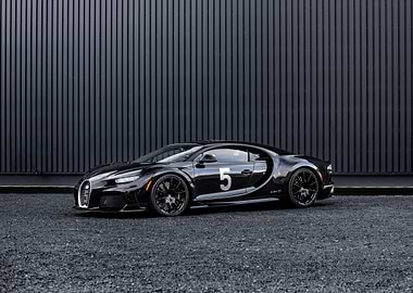 Black Bugatti Chiron