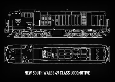 NSW 49 Class Locomotive