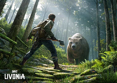 DayZ Livonia Bear Encounte