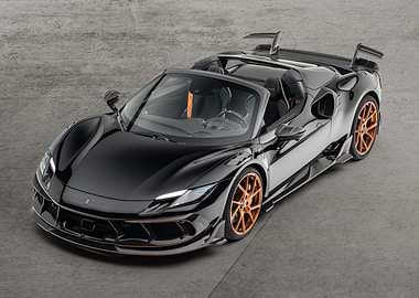 Black Ferrari Convertible