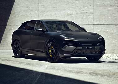 Black SUV with Yellow Calipers