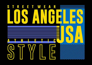 Los Angeles Athletic Style Graphic