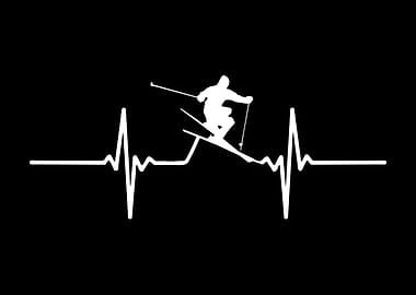 Skiing Heartbeat