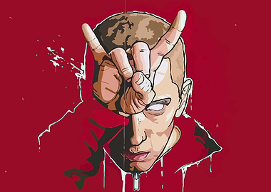 Eminem Digital Art