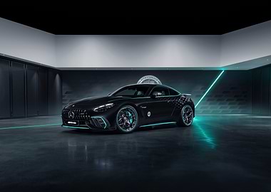 Black Mercedes-AMG GT