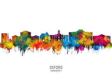 Oxford Mississippi Skyline