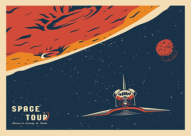Space Tour Poster