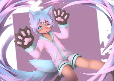 Anime Fox Boy
