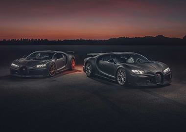 Two Bugatti Chiron Super S