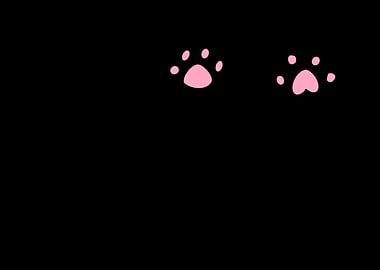 Pink Paw Prints