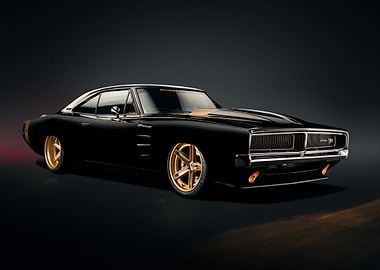 Black Dodge Charger