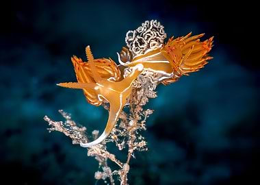 Godiva Banyulensis on Coral