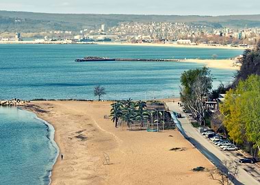Coastal View of Varna, Black Sea