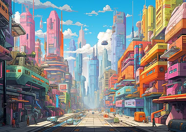 Futuristic Cityscape