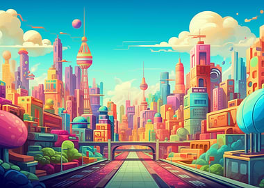 Futuristic Cityscape