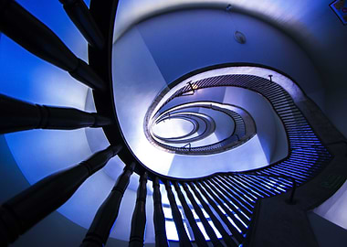 Spiral Staircase View