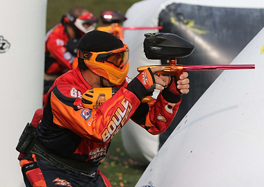 Paintball Player Action