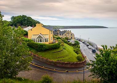 Coastal Homes and Winding Road