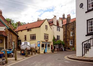 Charming English Village Street