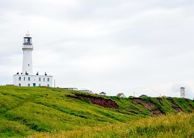 Lighthouse on a Cliff