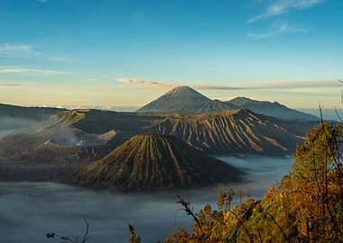 Volcanic Mountain Landscape