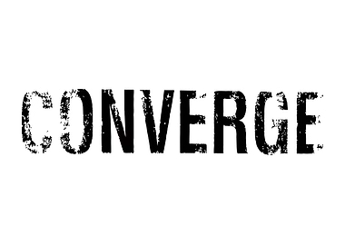 Converge Band Logo Black F