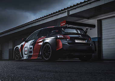 Peugeot 308 TCR Race Car