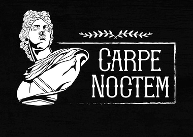 Latin Quote - Carpe Noctem