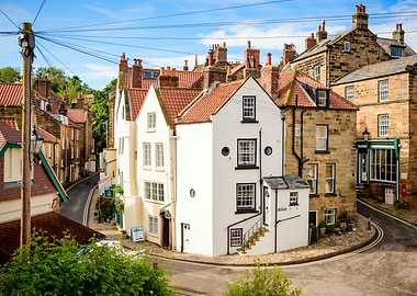 Robin Hood's Bay village in North Yorkshire