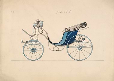 Design for Cabriolet or Victoria