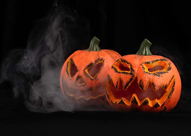 Spooky Jack-o'-Lanterns