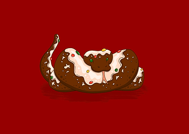 Gingerbread Snake