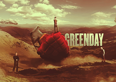 Green Day Band Artwork