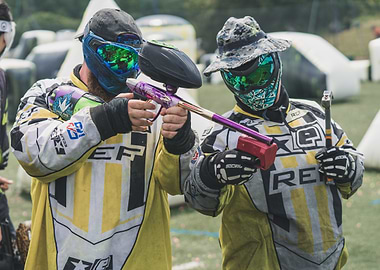 Paintball Players Gear