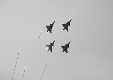 Fighter Jet Formation