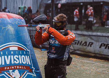 Paintball Player Action