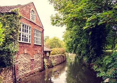 English Village River View