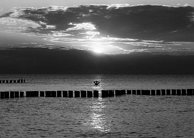 Silhouette at Sunset